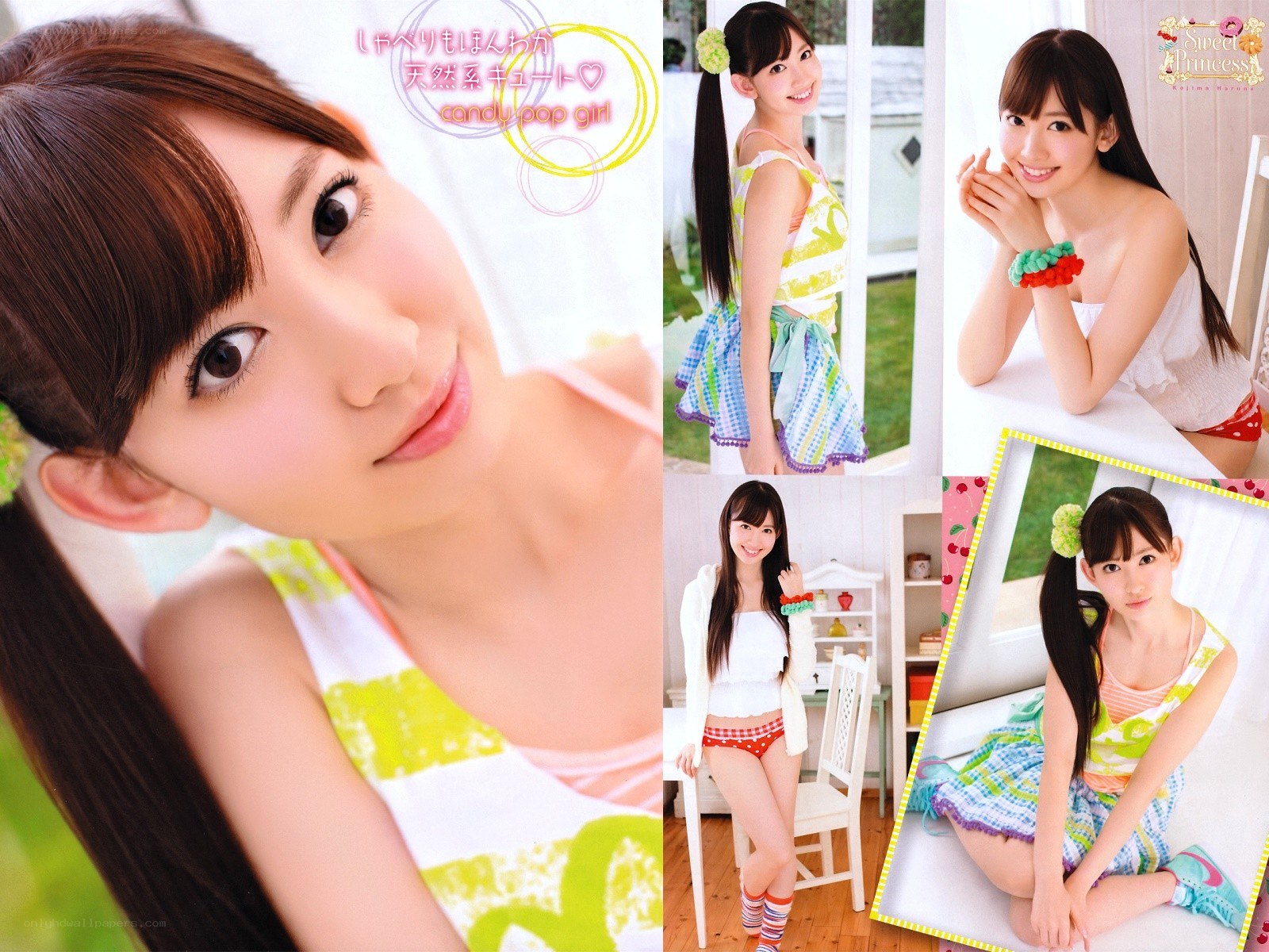 Candy pop girl photoshoot