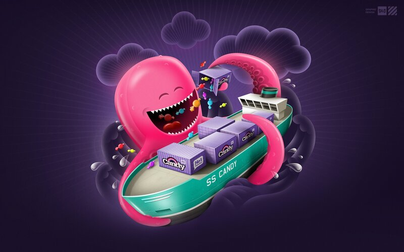 Candy Ship Monster