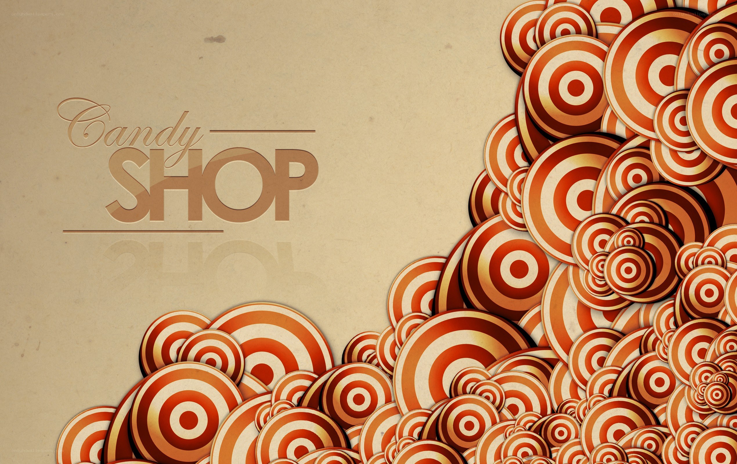 Candy shop lollipop design