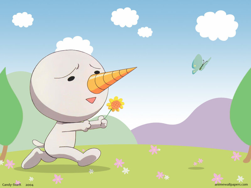 Candy-StarR character running