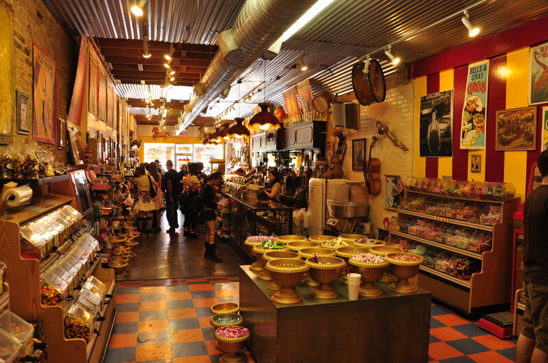 Candy Store Interior