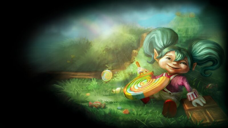 candy-themed goblin character