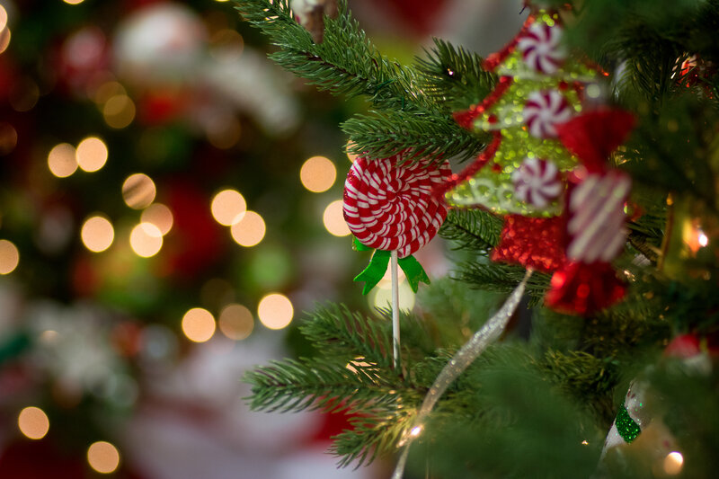 Candy-themed Ornaments