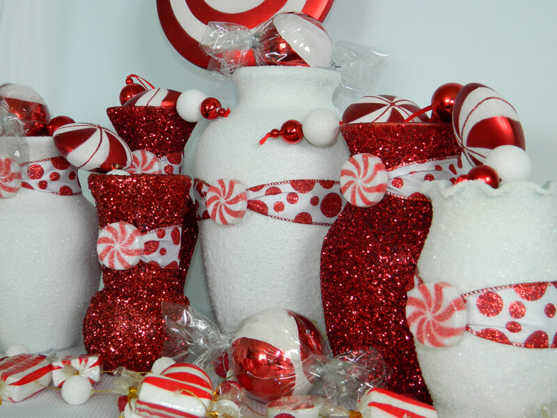 Candy-themed Vases