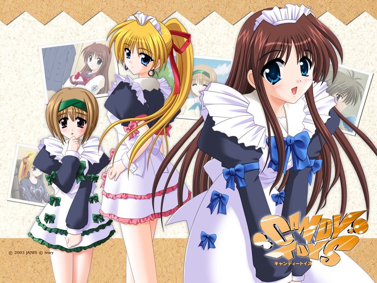 Candy Toys anime characters