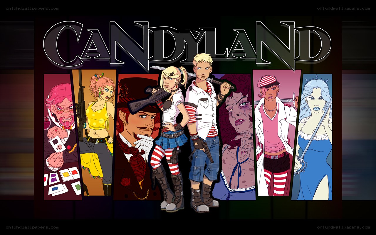 Candyland game character lineup