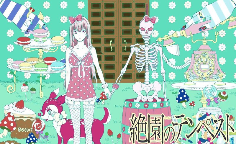 Candyland with a skeleton