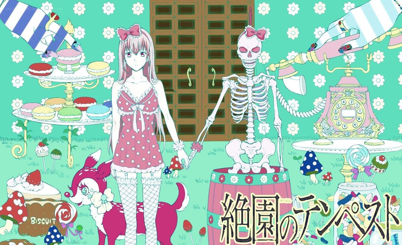Candyland with a skeleton