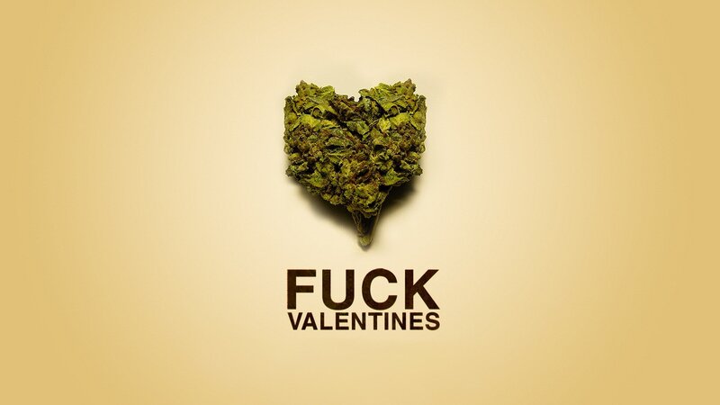 cannabis heart valentine