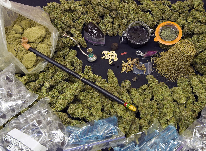 Cannabis products and smoking accessories