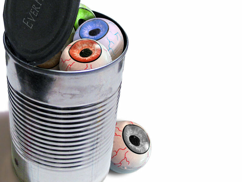 canned eyeballs