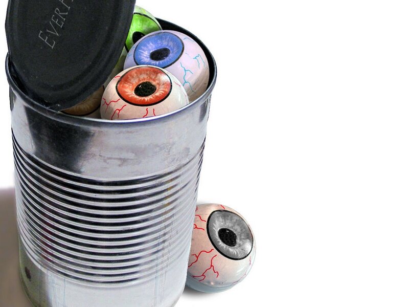 Canned Eyeballs — White