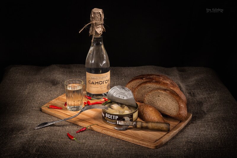 Canned Fish with Bread