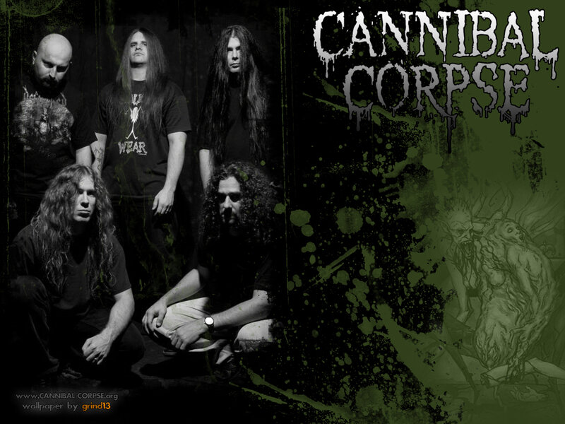 Cannibal Corpse band wallpaper