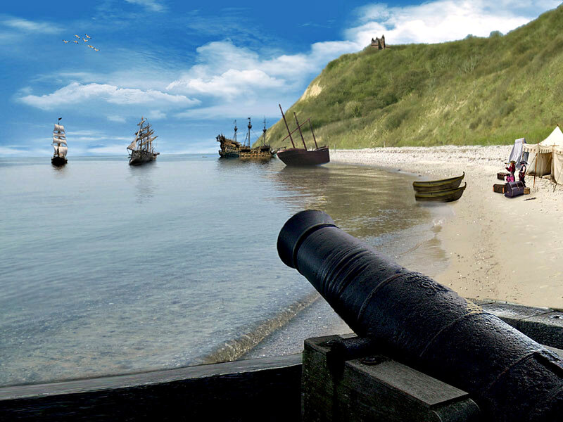 Cannon on Beach