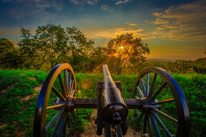 Cannon on Grassy Hill