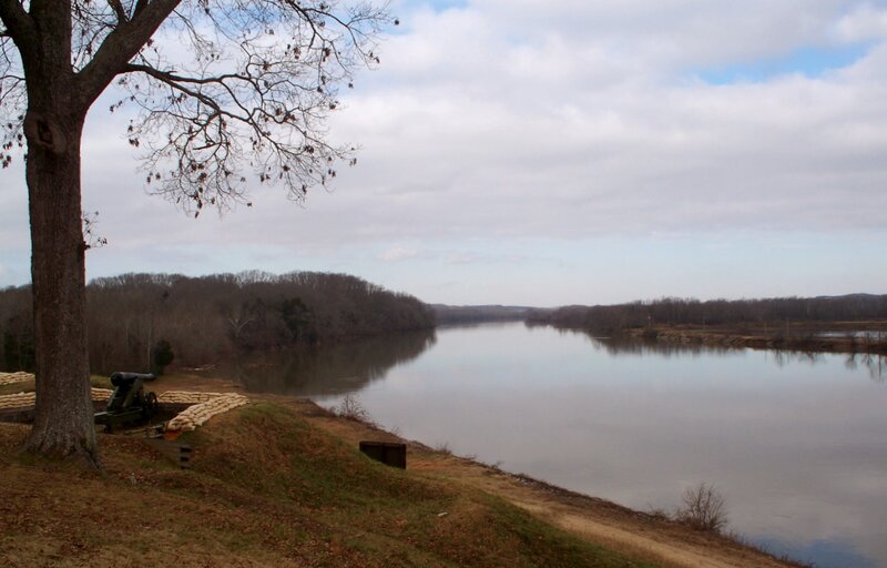 Cannon on Riverbank