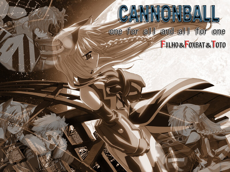 Cannonball anime artwork