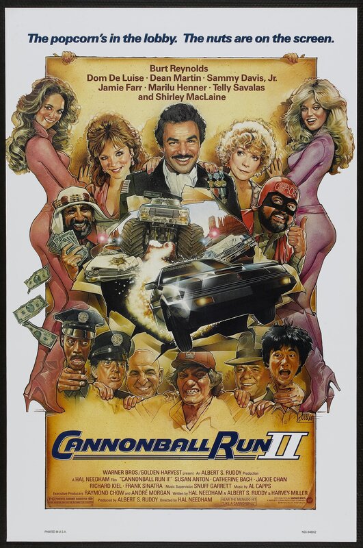 Cannonball Run II movie poster