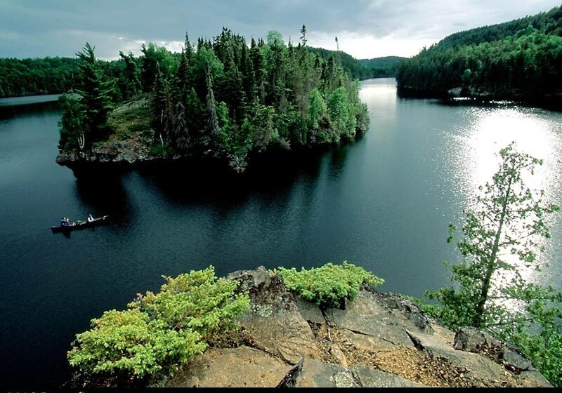 Canoe on Lake