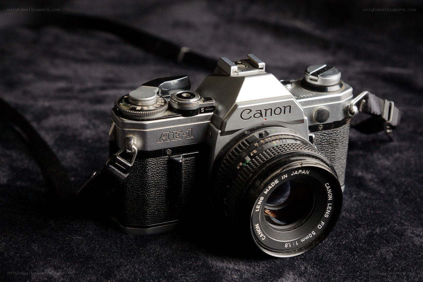 Canon AE-1 film camera