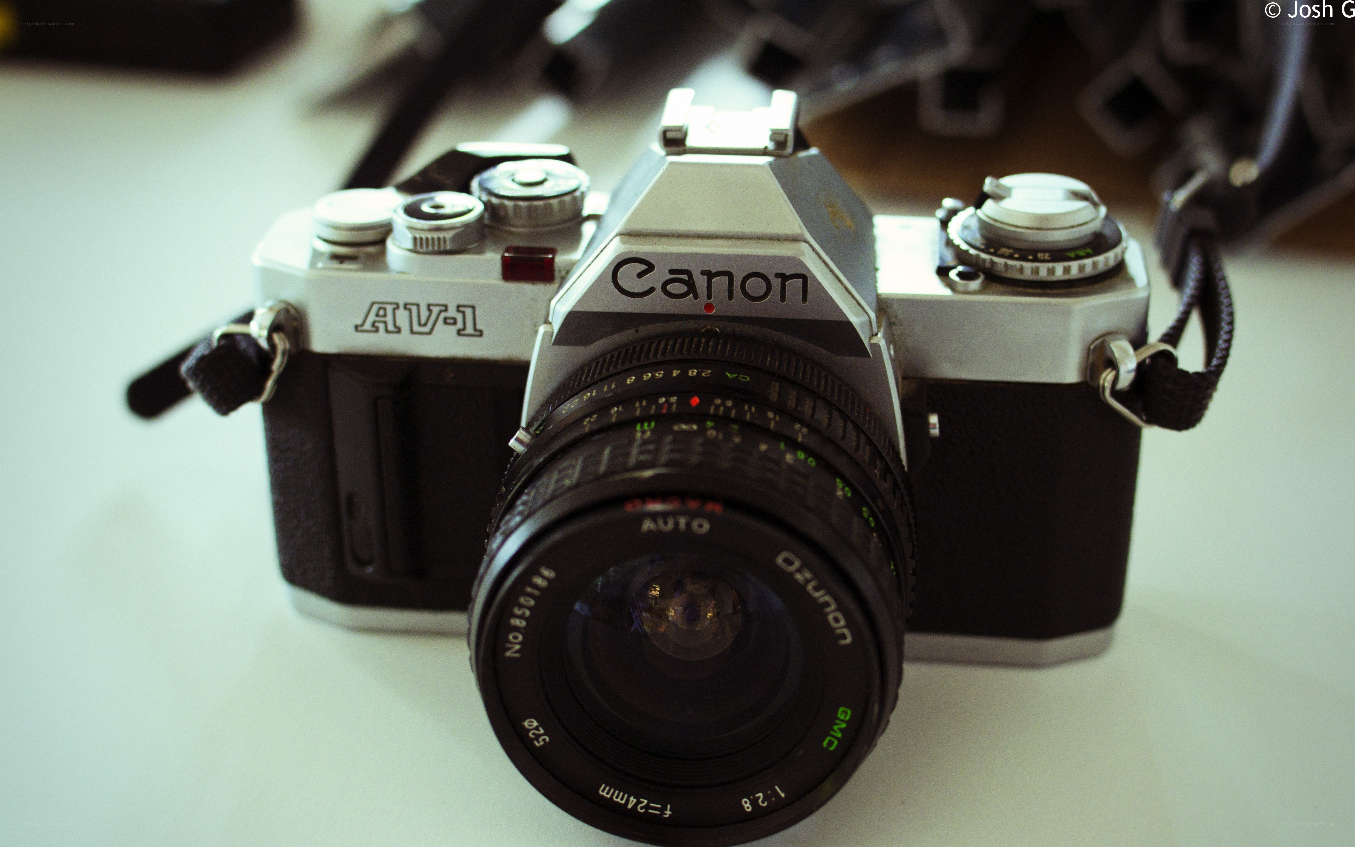 Canon AV-1 film camera