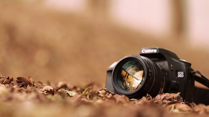 Canon Dslr Camera — Brown