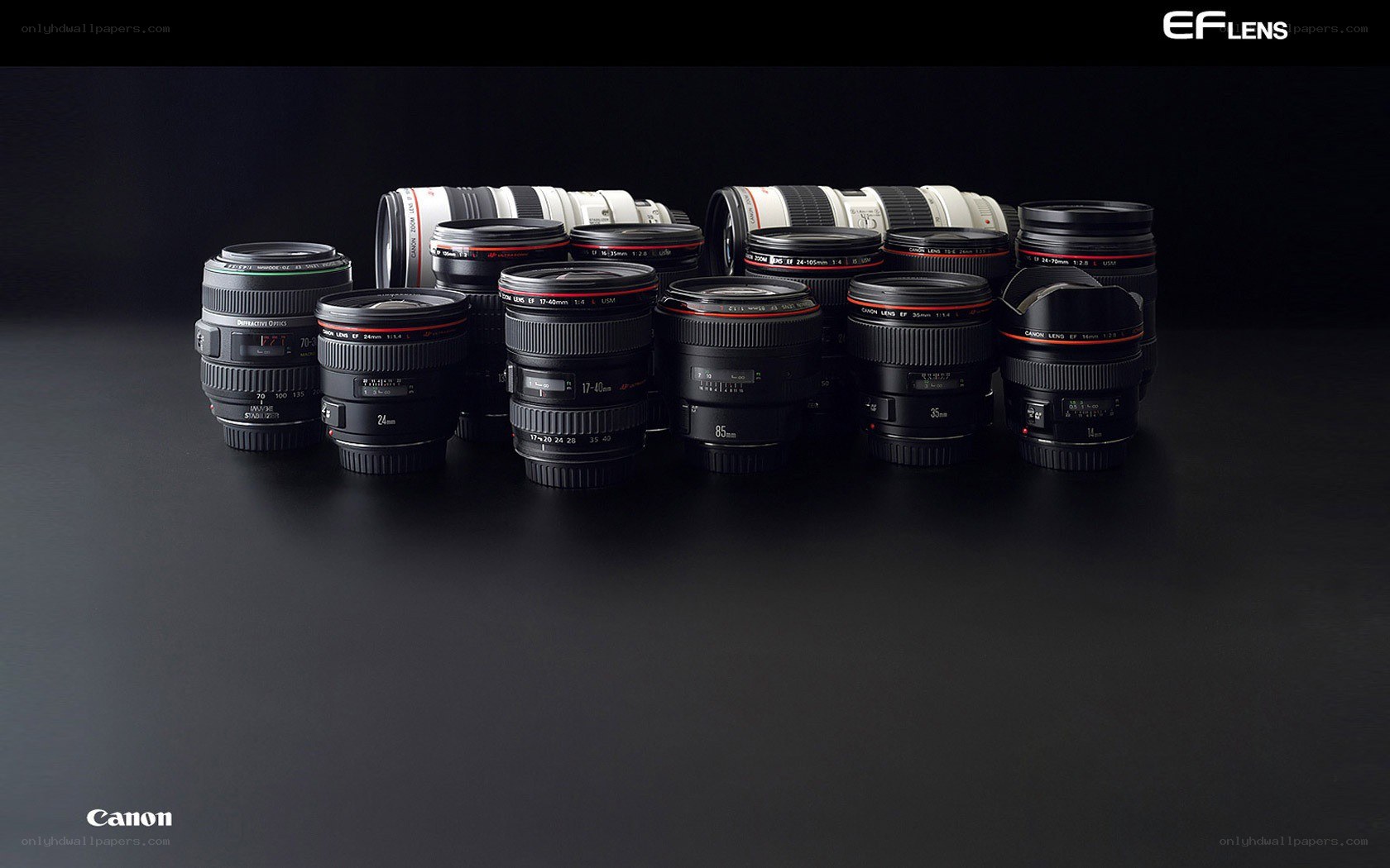 Canon EF lens collection