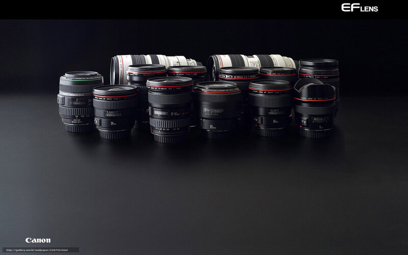 Canon EF lens collection