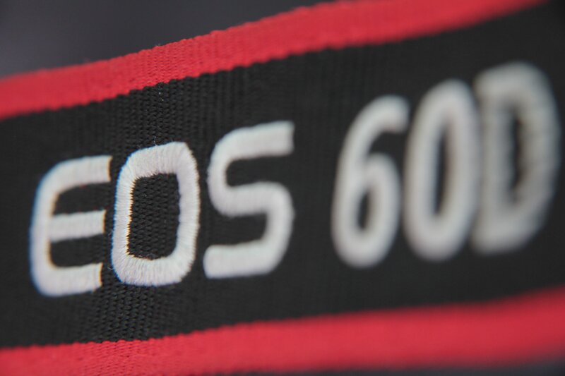 Canon EOS 60D camera strap