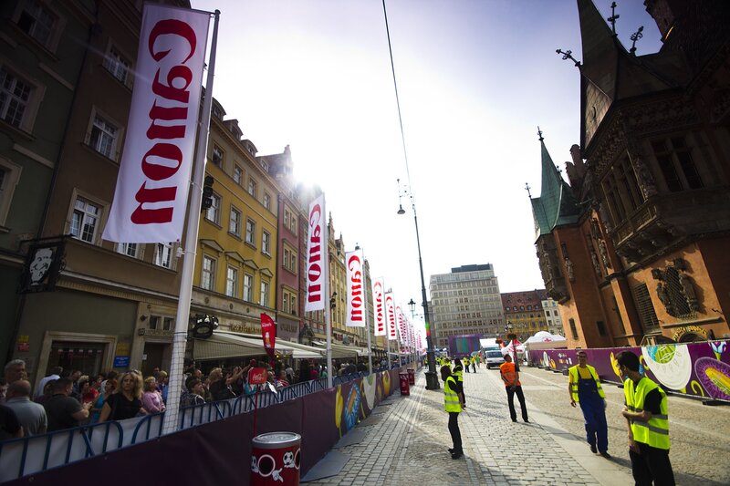 Canon event in a European city