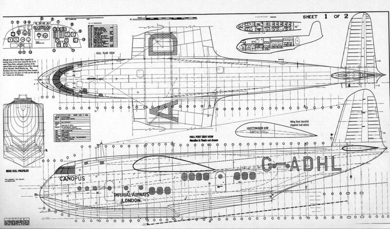 Canopus aircraft blueprint