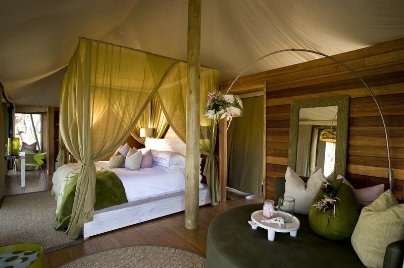 Canopy Bed in Tent