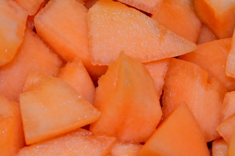 Cantaloupe Fruit Chunks