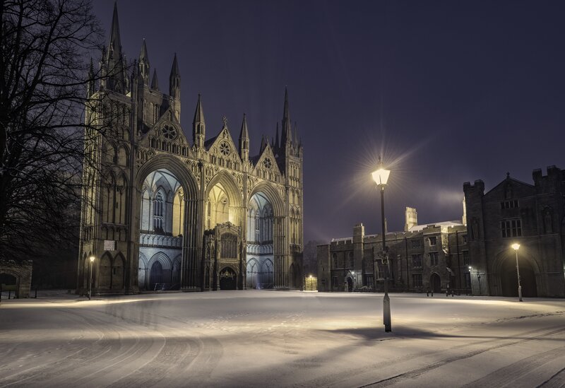 Canterbury Cathedral at Night