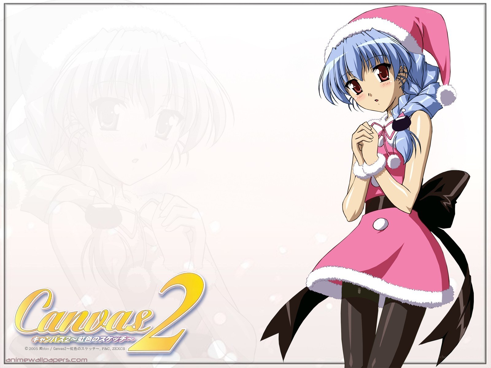Canvas 2 anime character wallpaper