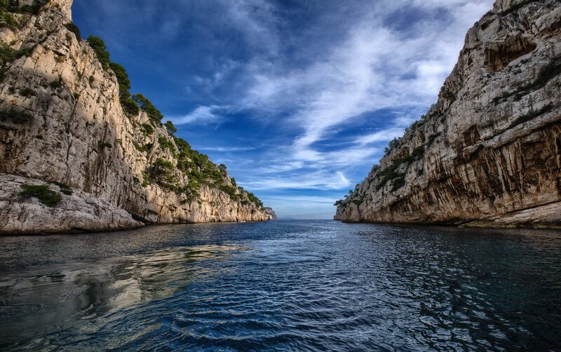 Canyon Between Cliffs