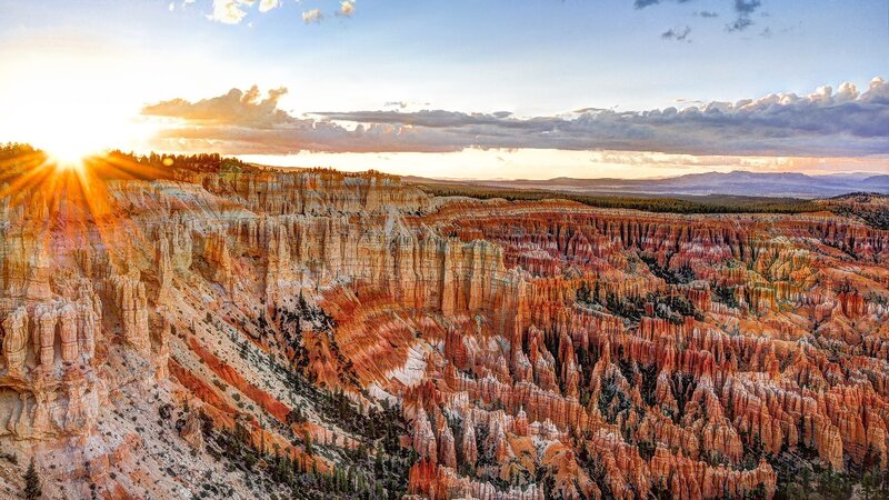 Canyon Hoodoos at Sunset