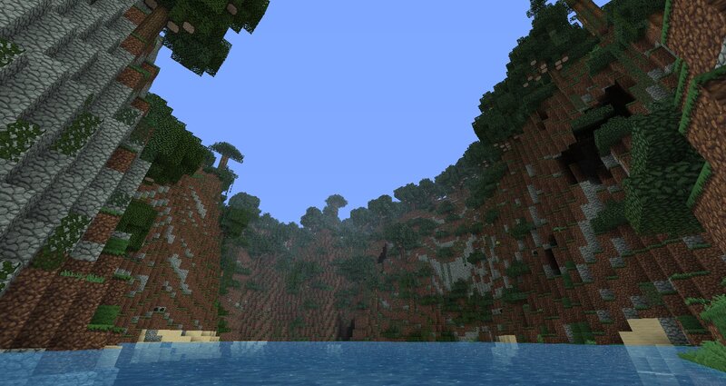 Canyon in Minecraft