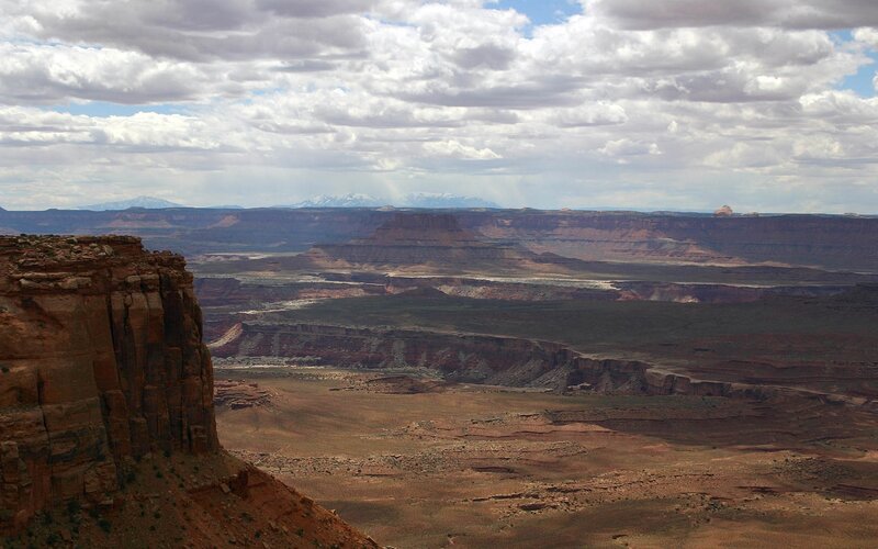 Canyon Landscape — Brown, Dramatic, Afternoon