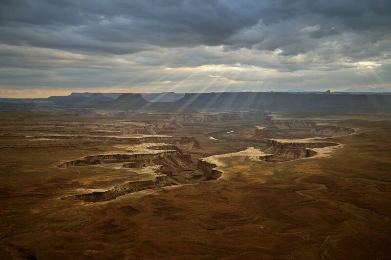 Canyon Landscape — Brown, Dramatic