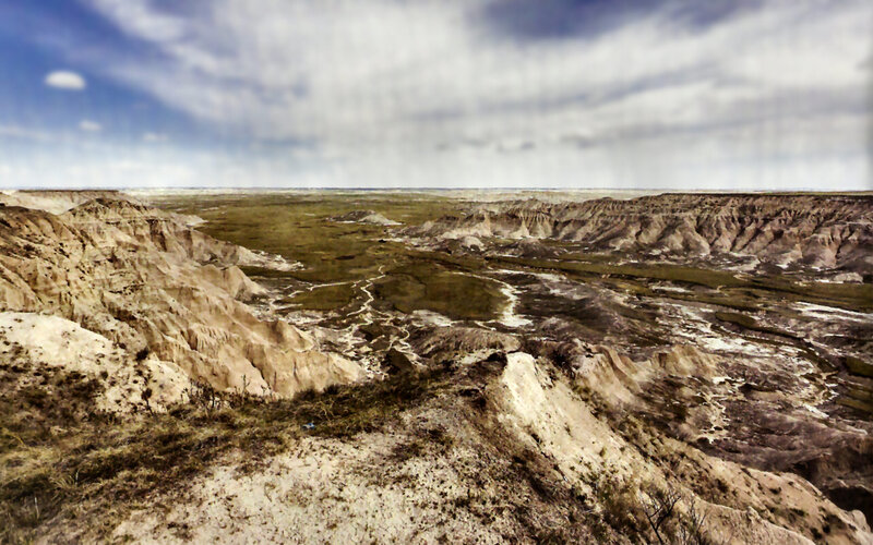 Canyon Landscape — Brown