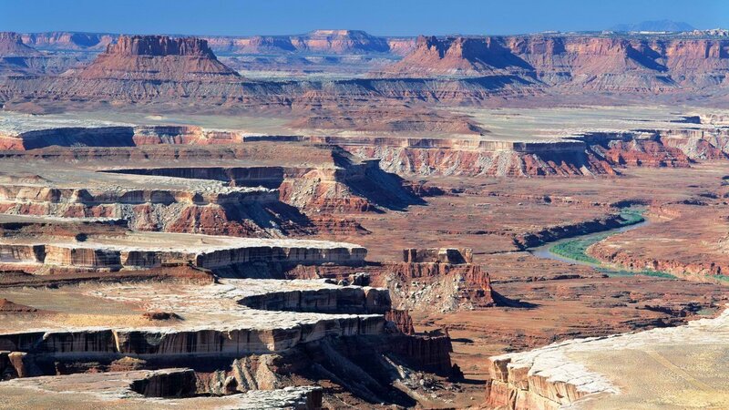 Canyon landscape with river