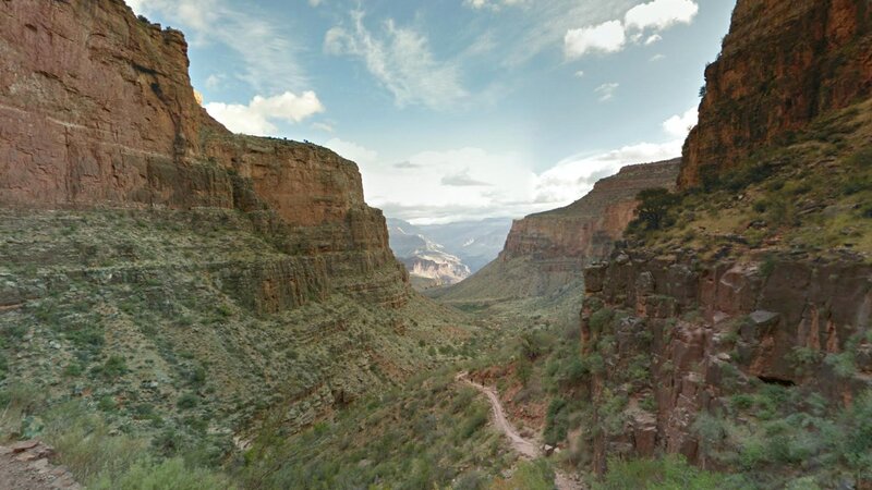 Canyon with Hiking Trail