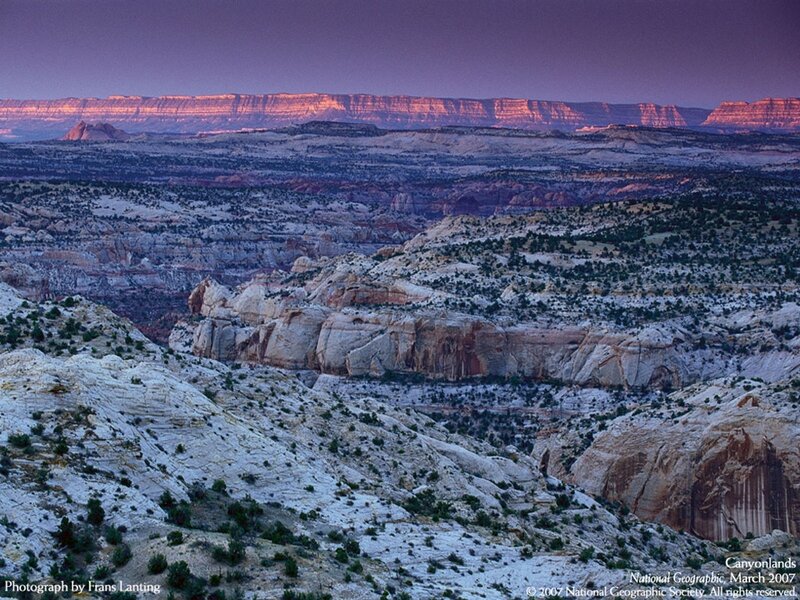 Canyonlands at dusk