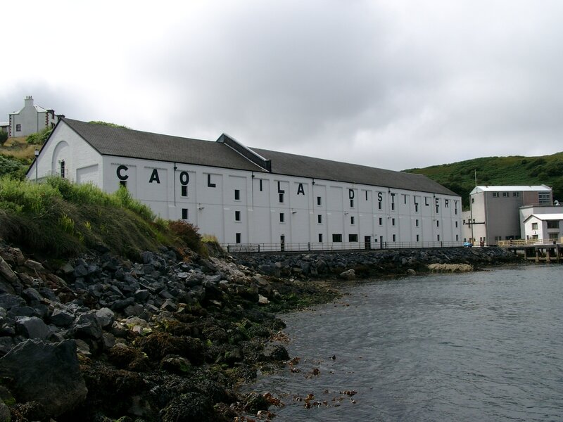 Caol Ila Distillery by the sea