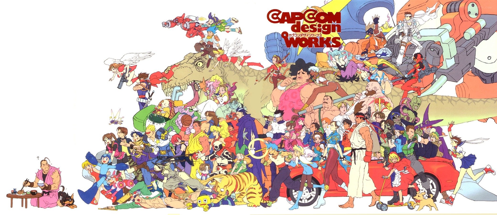 Capcom design works art collection