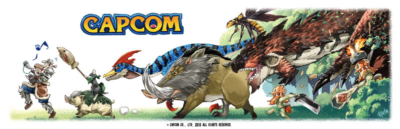 Capcom Monster Art