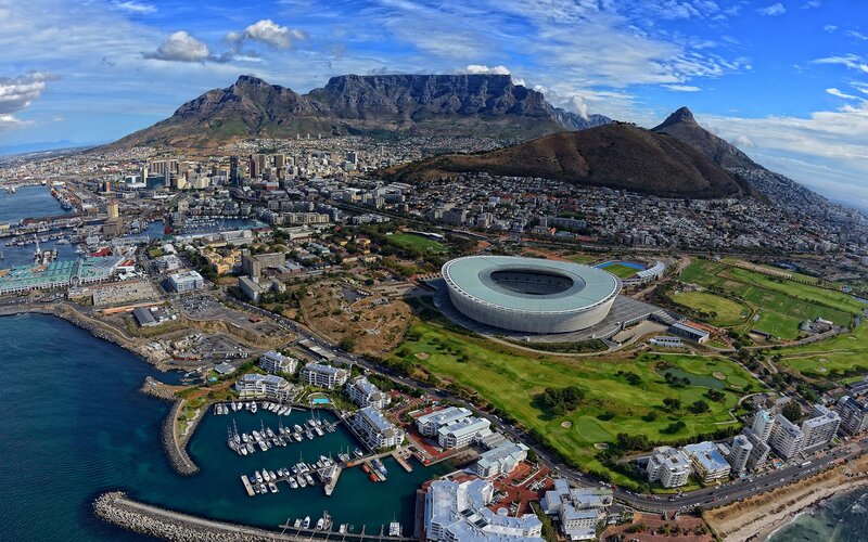 Cape Town Cityscape — Blue, Broad, Afternoon