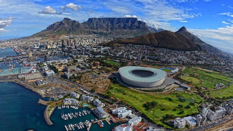 Cape Town Cityscape — Blue, Broad Daylight